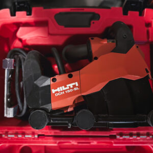Hilti DCH 150-SL – uraleikkuri säilytyslaatikossa